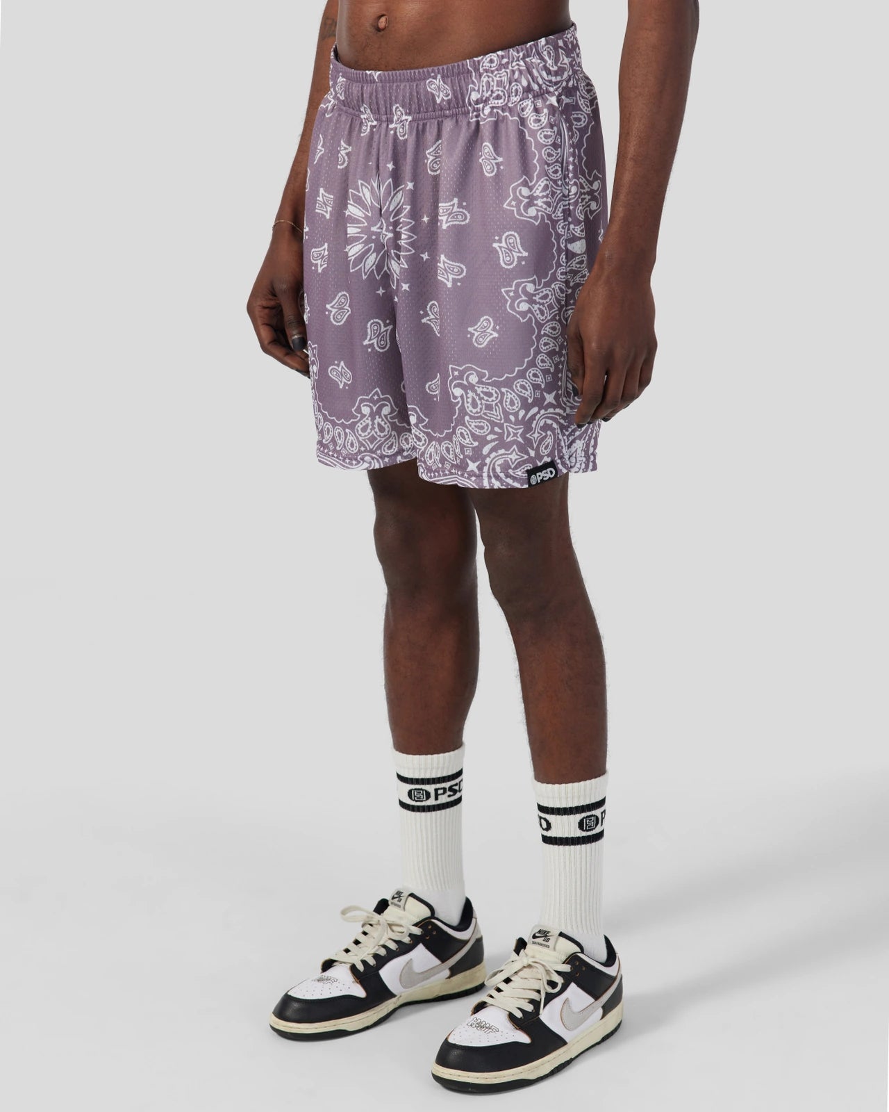 Mauve Bandana Active Short - Image 2