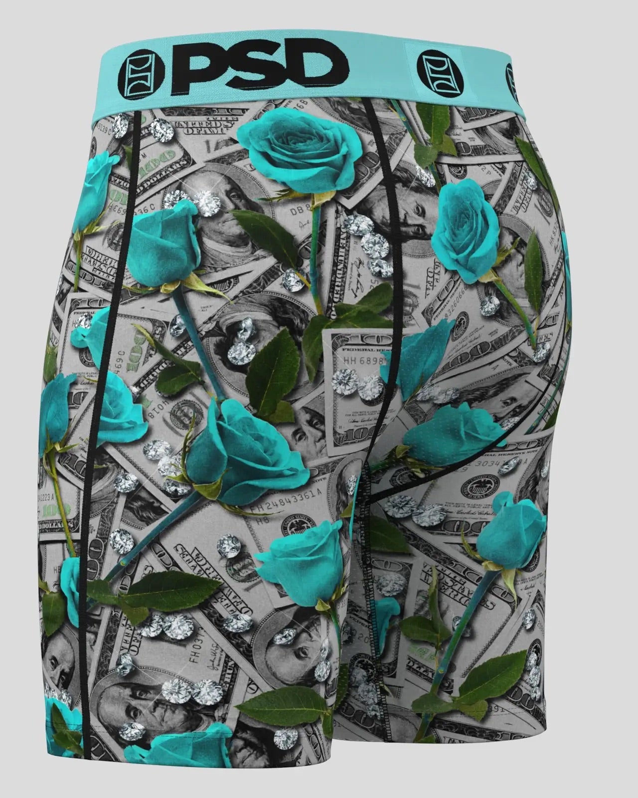 Cash & Roses Teal - Image 3