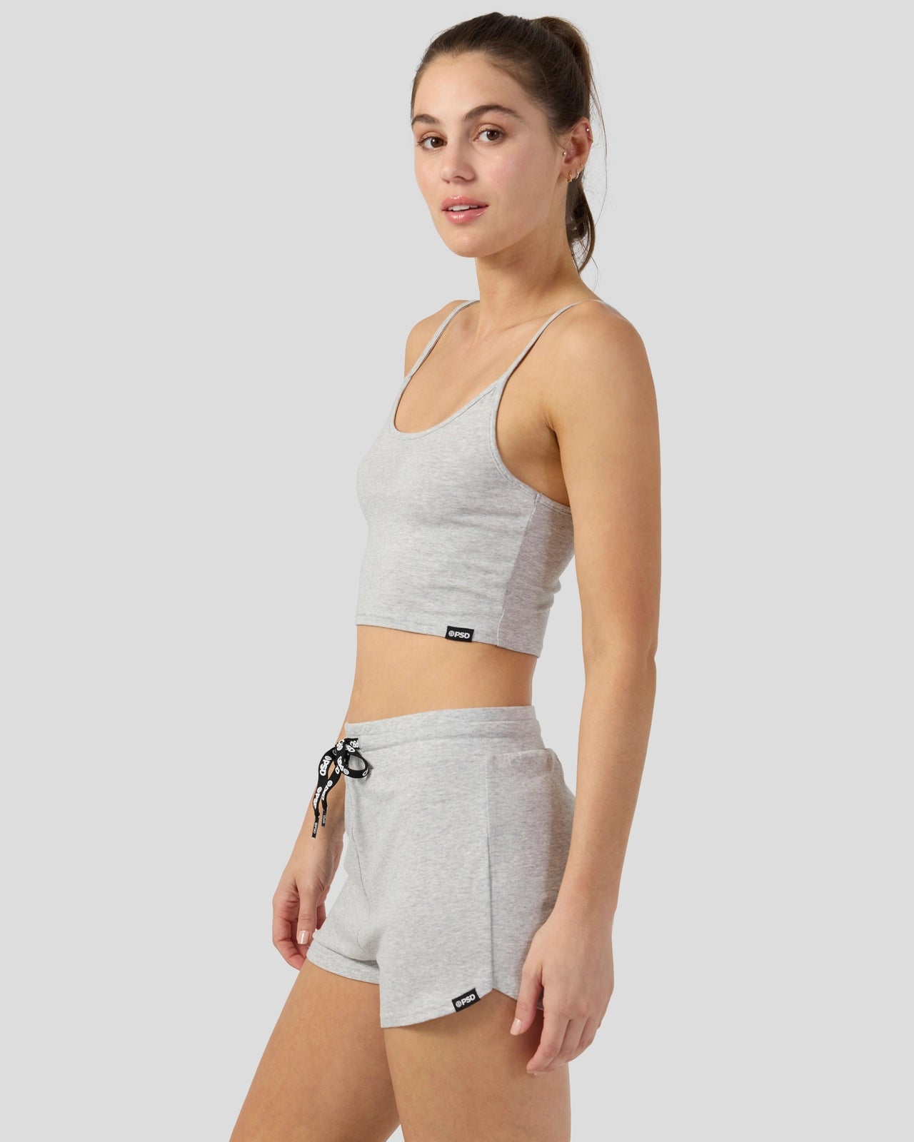 Athletic Grey Modal - Cami Sleep Set - Image 2